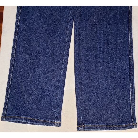NWT JUDY BLUE High Waist Tummy Control Straight Leg Dark Blue Jeans Size 5/27 - Picture 5 of 11
